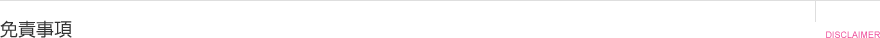 免責事項